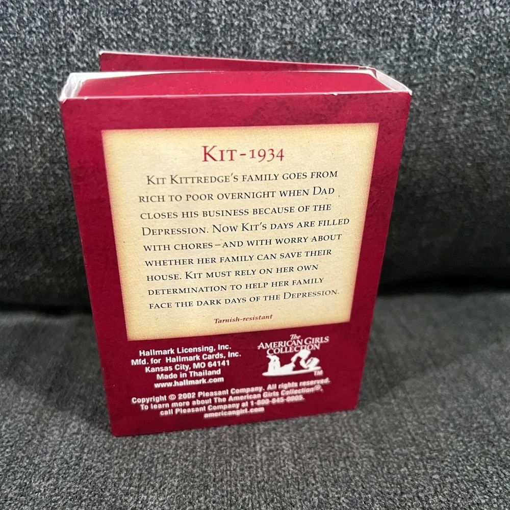 Hallmark American Girl Doll Kit 1934 Charm